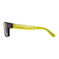Superdry Sunglasses SDS-5047 108 Matte Crystal Grey Lime Silver Mirror