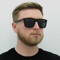 Hugo by Hugo Boss Sunglasses HG 1009/S OIT IR Black Red Grey