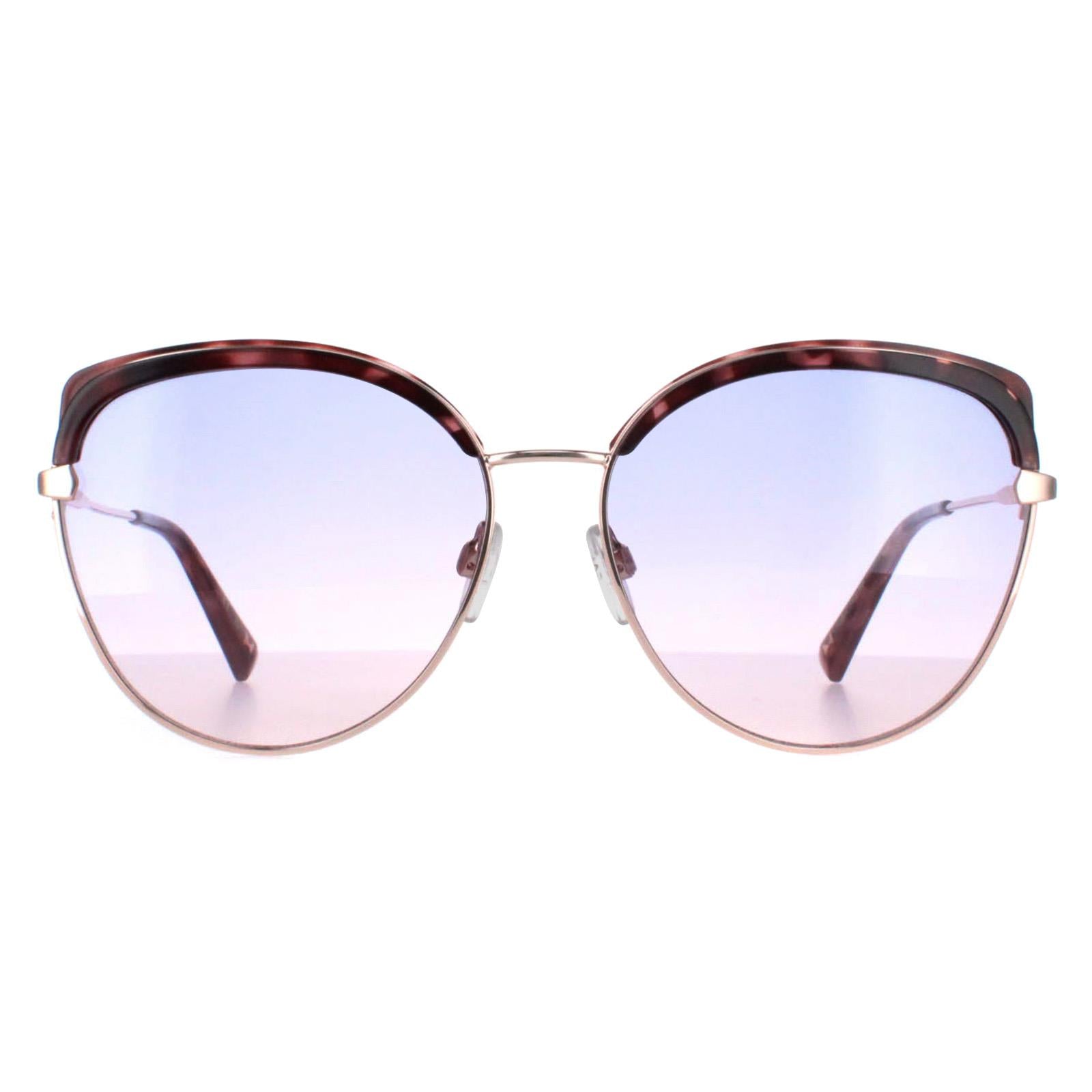 Ted Baker Sunglasses TB1661 Tama 244 Rose Gold Tortoise 