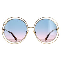 Chloe Sunglasses CH0045S 006 Gold Blue Pink Gradient