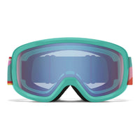 Smith Ski Goggles Snowday Jr 3R3 ZF Jade Formations Blue Sensor Mirror