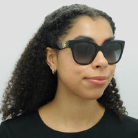 Dolce & Gabbana Sunglasses DG4407 501/8G Black Grey Gradient