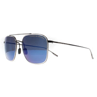 Porsche Design Sunglasses P8940 A Black Blue Mirror