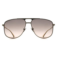 Gucci Sunglasses GG0336S 001 Gold Brown Gradient