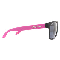 Montana Sunglasses MP37 C Black with Pink Rubbertouch Black Polarized