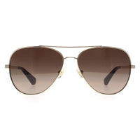 Kate Spade Sunglasses Avaline2/S RHL HA Gold Black Brown Gradient