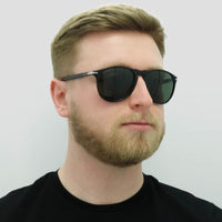 Persol Sunglasses 9649 95/31 Black Green 55