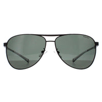 Polaroid Sunglasses PLD 2160/G/S/X 003 UC Matte Black Green Polarized