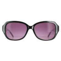 Ted Baker Sunglasses TB1606 Mae 001 Black Grey Gradient