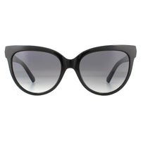 Swarovski Sunglasses SK0187 01B Shiny Black Grey Gradient
