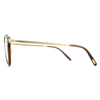 Oliver Peoples Glasses Frames OP-505 OV5184 1625 Washed Dark Brown and 18k Gold Plated 47mm
