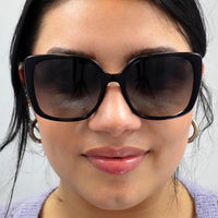 Bvlgari Sunglasses BV8225B 501/T3 Black Grey Gradient Polarized