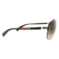 Prada Sport Sunglasses 56MS 5AV6S1 Brown Brown Gradient 62mm