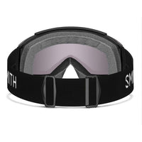 Smith Ski Goggles Squad 2QJ 4B Black ChromaPop Everyday Blue Mirror
