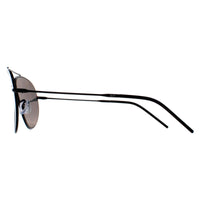 Ray-Ban Sunglasses RB0101S Aviator Reverse 002/GS Black Silver Mirror