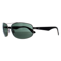 Ray-Ban Sunglasses 3527 029/71 Matt Gunmetal Grey Green