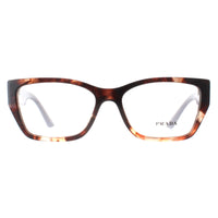 Prada Eyeglasses PR11YV 07R1O1 Caramel Tortoise Women