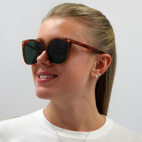 Gucci Sunglasses GG0022S 002 Havana Green