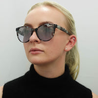 Ralph by Ralph Lauren Sunglasses RA5250 169294 Blue Tortoise Violet Gradient Silver Mirror