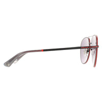 Police Sunglasses SPL777C Chief 1 8U6X Matte Black Smoke Mirror Silver