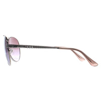 Guess Sunglasses GU7470-S 10Z Shiny Silver With Crystal Stones Violet Gradient