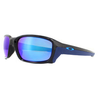 Oakley Sunglasses Straightlink OO9331-27 Polished Black Prizm Sapphire