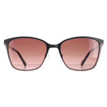 Ted Baker Sunglasses TB1563 Cerise 004 Black Brown Gradient