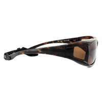 Polaroid Suncovers Fitover Sunglasses P8901 0BM HE Havana Copper Polarized