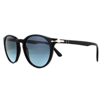 Persol Sunglasses PO3152 9014Q8 Black Azure Gradient Blue