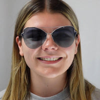 Tiffany Sunglasses 3063 60074L Black Blue Gradient