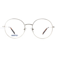 INVU Glasses Frames B3117 B White Gold Men Women