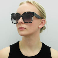 Ted Baker Sunglasses TB1666 Tanyo 048 Black Havana Grey Gradient