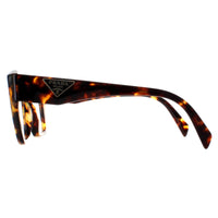 Prada Eyeglasses PR09ZV VAU1O1 Honey Tortoise Women