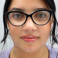 Tiffany Glasses Frames TF2180 8274 Black Crystal Blue 54mm