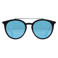 Skechers Sunglasses SE6107 02X Black Blue Blue Mirror