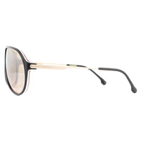 Carrera Sunglasses Hot 65 KDX/G4 Black Nude Brown Mirror