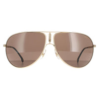 Carrera Sunglasses Gipsy 65 AOZ 70 Matte Gold Brown