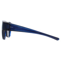 INVU Sunglasses E2102 F Transparent Blue Blue Polarized