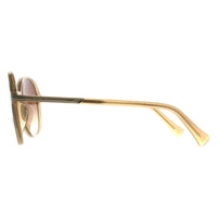 Ralph By Ralph Lauren Sunglasses RA5297U 600413 Shiny Milky Light Brown Brown Gradient