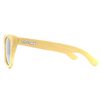Cairn Sunglasses Woody 07 Bamboo Sunvisor Grey Mirror