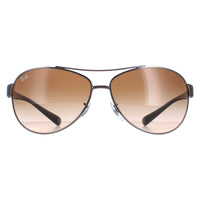 Ray-Ban Sunglasses 3386 004/13 Gunmetal Brown Gradient 63mm