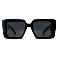 Prada Sunglasses PR23YS 1AB5S0 Black Dark Grey