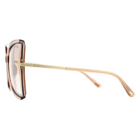 Tom Ford Sunglasses Gia FT0766 57G Shiny Beige Brown Mirror