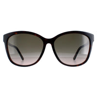 Jimmy Choo Sunglasses Lidie/F/SK 086/HA Dark Havana Brown Gradient