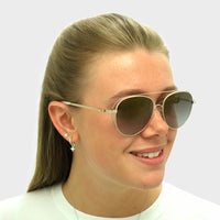 Ted Baker Sunglasses TB1575 Runa 403 Rose Gold Light Grey Gradient