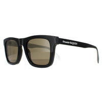 Alexander McQueen Sunglasses AM0301S 003 Black White Green