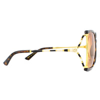 Gucci Sunglasses GG0592S 003 Havana and Gold Orange Double Gradient on Brown