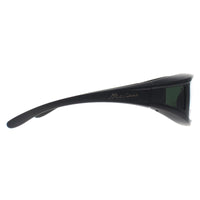 Montana Fit Over Glasses Sunglasses FO5 A Matte Black G15 Polarized