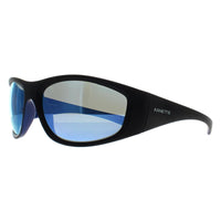 Arnette Sunglasses AN4331 Ilum 292322 Matte Black Blue Mirror Polarized