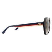 Gucci Sunglasses GG0849SK 003 Dark Havana Brown Gradient
